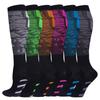 Cross-border Over-the-Knee Compression Yoga & Sport Socks Set