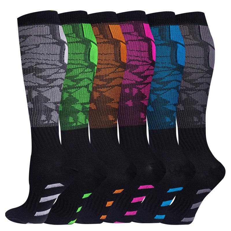Cross-border Over-the-Knee Compression Yoga & Sport Socks Set