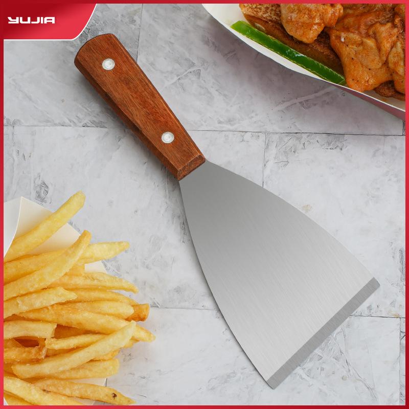 Lopata din otel inoxidabil Maner din lemn Lopata de gatit Lopata Gratar Lopata Clatite Pizza Instrument