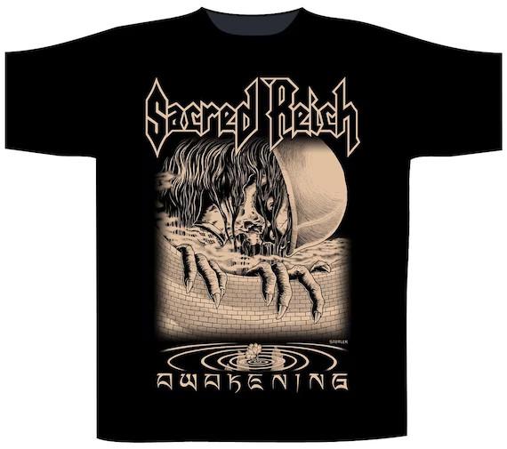 Коллекция Sacred Reich Футболка в подарок фанату Черная S-2345XL Унисекс Футболка Унисекс Футболка XL