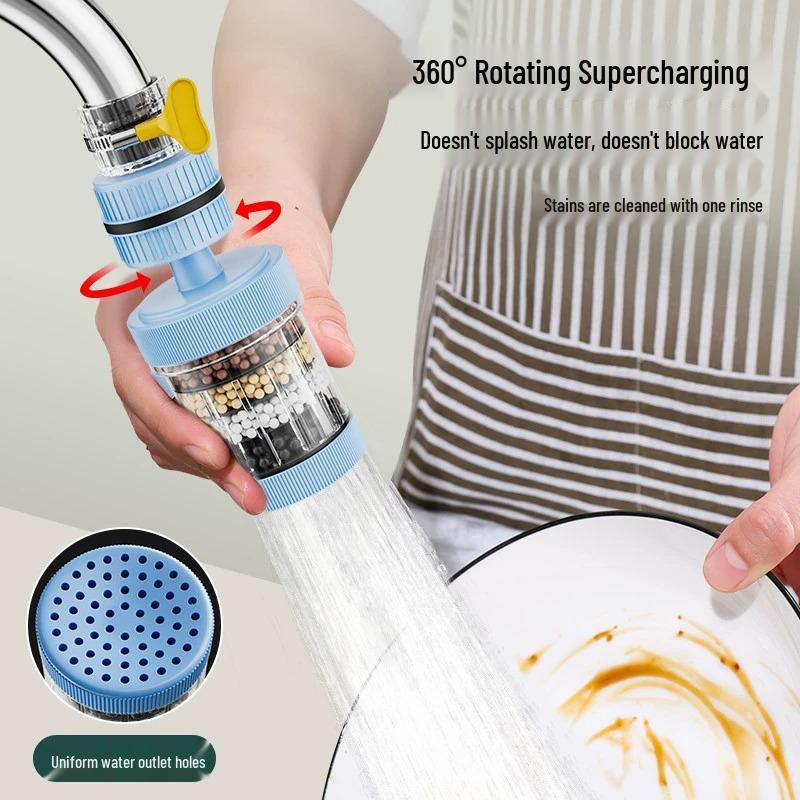 Newcomer Exclusive: Universal Anti-Splash Faucet Extension & Kitchen Water Filter