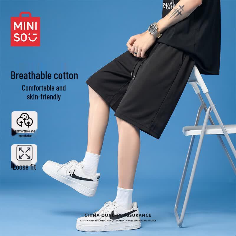 MINISO Men s Sport & Casual Cotton Shorts M
