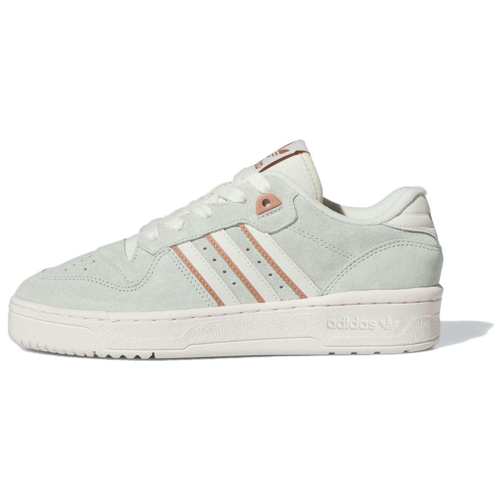 Adidas Rivalry Low Linen Green Women Sneakers Ivory Clay-Strata IF6258