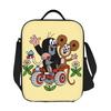 Cartoon Fröhlicher Maulwurf Isolierte Lunchtaschen Krtek Kleiner Maulwurf Tragbare Thermokühltasche Lebensmittel Lunchbox Outdoor Camping Reise