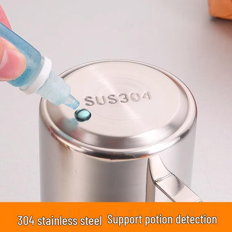 Stainless Steel Seasoning Jar Set with Wooden Lid & Spoon