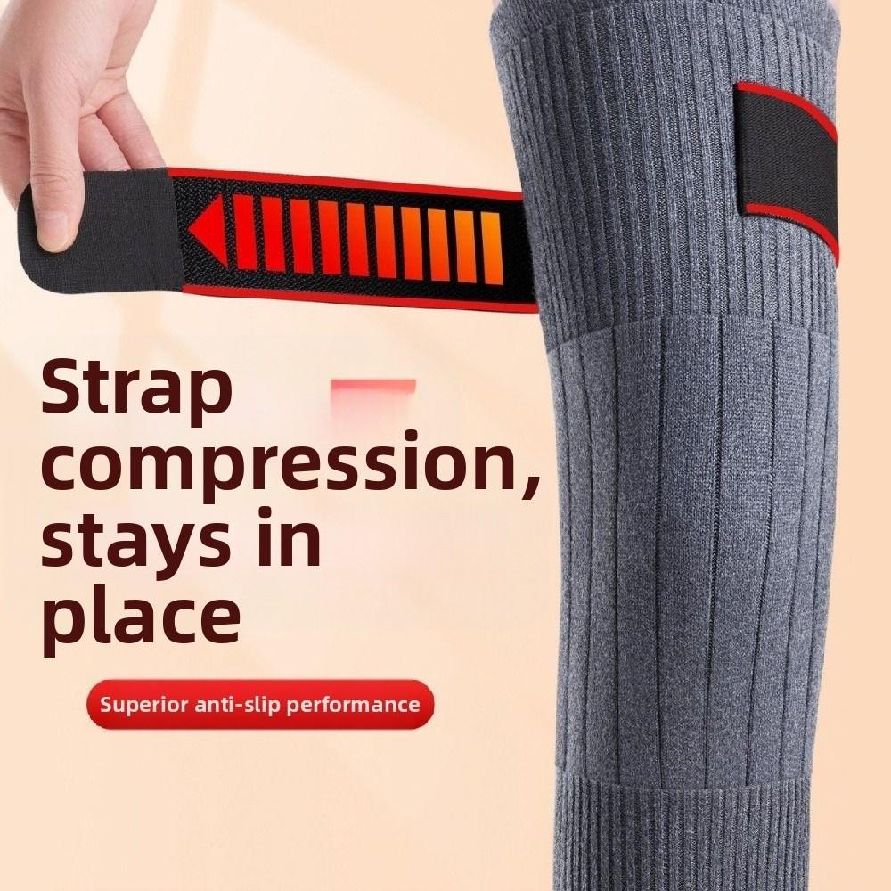 Elastic Warm Knee Pads Cold-proof Winter Knee Brace Thick Knee Protector Arthritis
