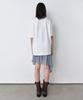 INSILENCE WOMEN Watercolor Oversized T-Shirt Ivory