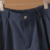 Women's Elastic Waist Wide-Leg Casual Shorts