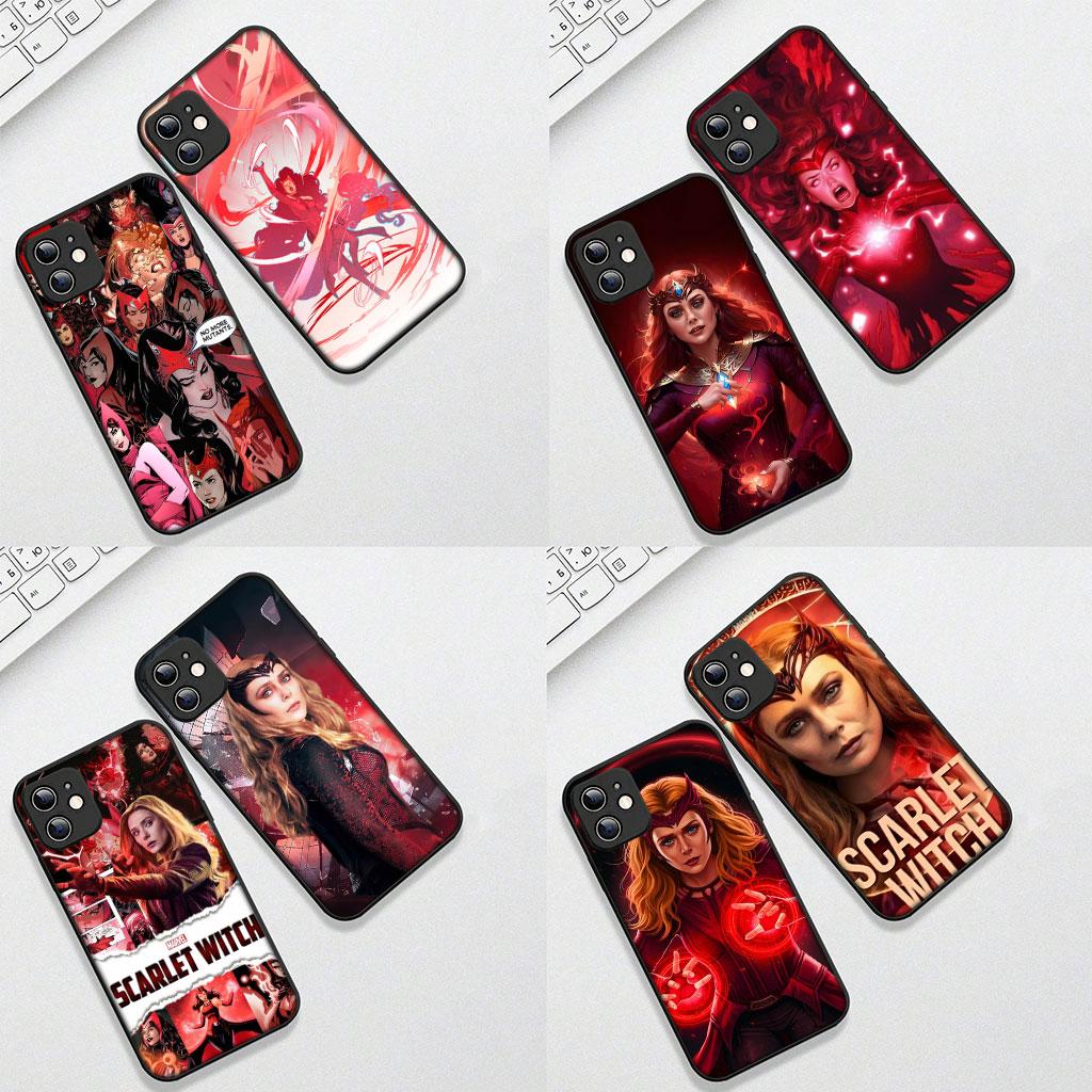 Scarlet Witch Marvel Poster Handyhülle für Motorola Moto Edge 70 60 Fusion NEO Pro G Stylus G56 G96 G52 G04 G05 G85 G84 Hülle