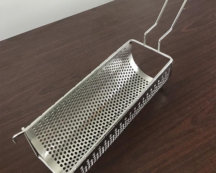 Ruční extrudér dlouhých hranolků 30 cm Komerční stroj na lisování francouzských hranolků