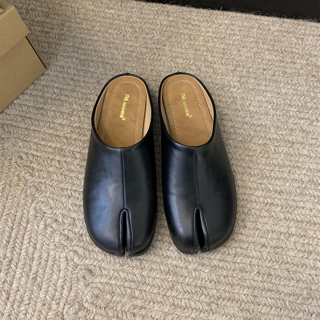 Mode Bailamos Brandneue Damen Hausschuhe Mode Zehentrenner Flache Slipper Mules Schuhe Weiche Flats Outdoor Lässige Pantoletten Mujer