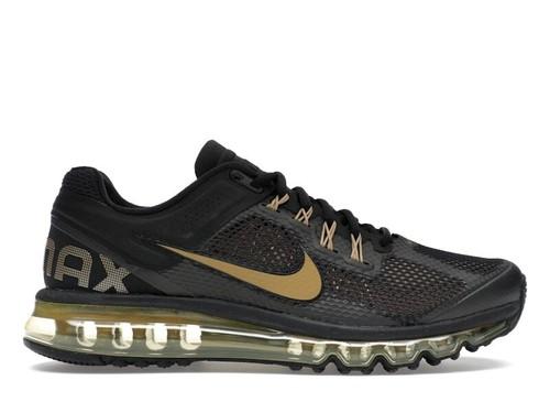 Nike Air Max 2013 Black Flat Gold - HQ1927-001
