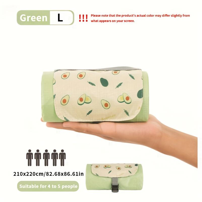 Extra Large Foldable Picnic Blanket with Carry Strap Multi-Style Outdoor Portable Picnic Mat Pocket Mini Beach Camping Sandproof Ground Cloth