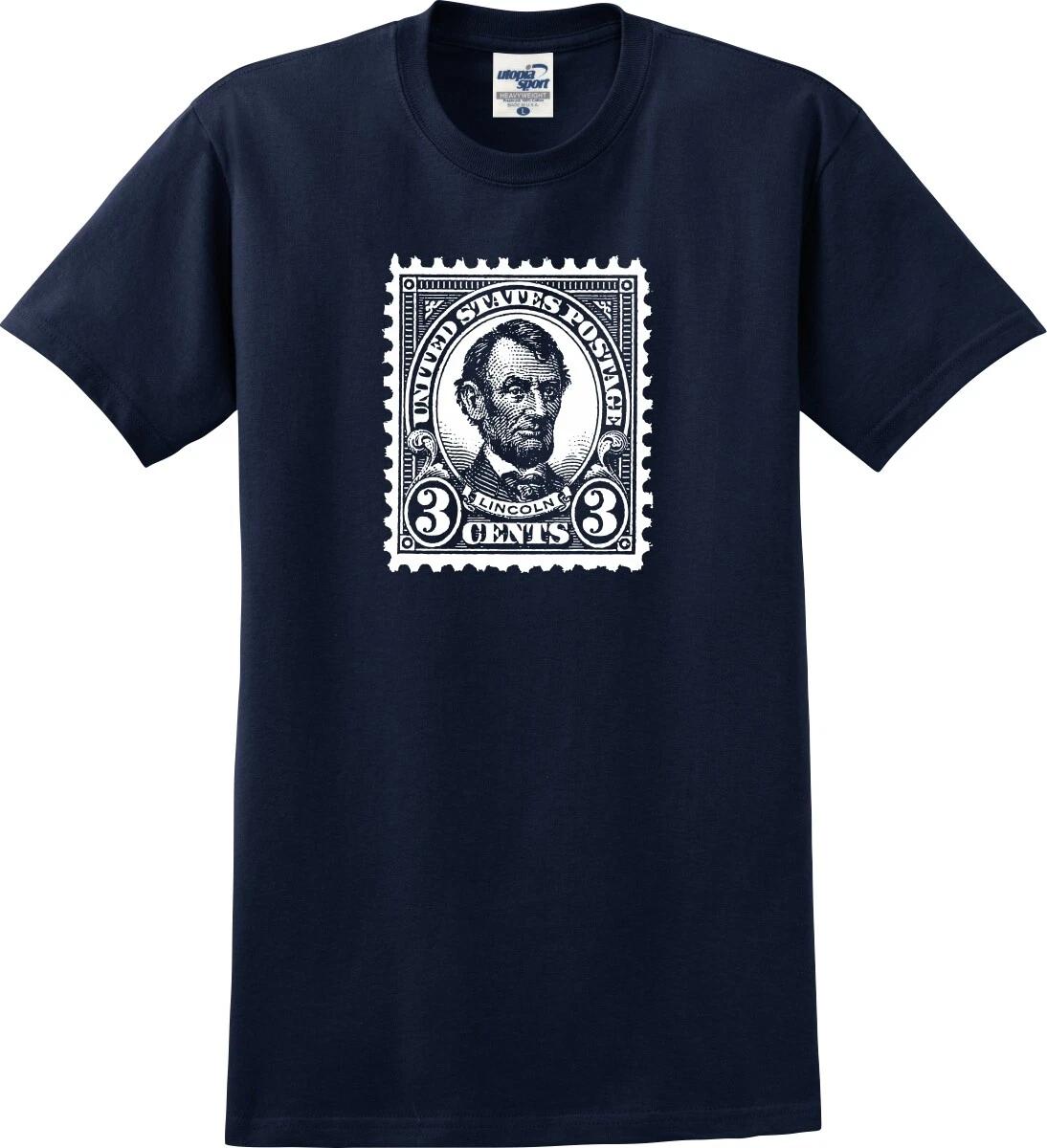 

Abraham Lincoln Post Office Stamp Unisex T shirt (S-5X) 3XL