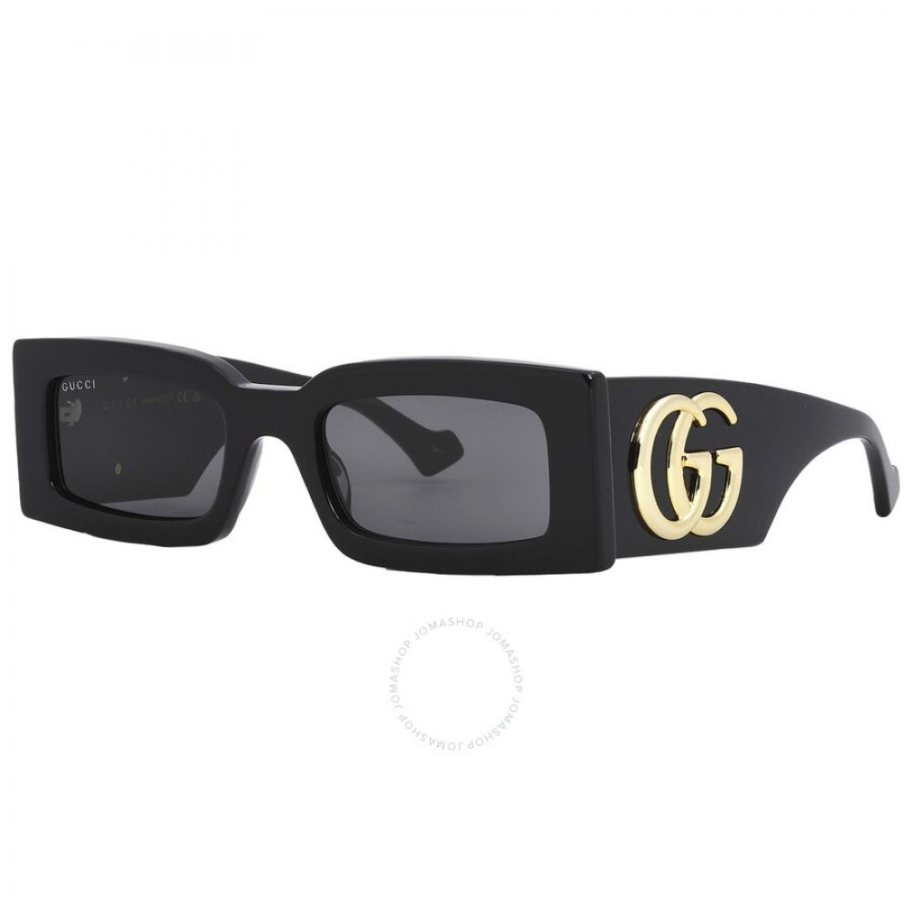 Gucci Grey Rectangular Sunglasses Gg1425s 001 53