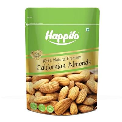 Happilo %100 Doğal Premium Kaliforniya Bademleri, 1000 gram, Kuru Meyve