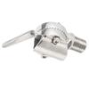 84mm 3.3in Marine VHF Antenna Mounts 316 Stainless Steel 306 degrees  Adjustable Ratchet Mounting Hardware