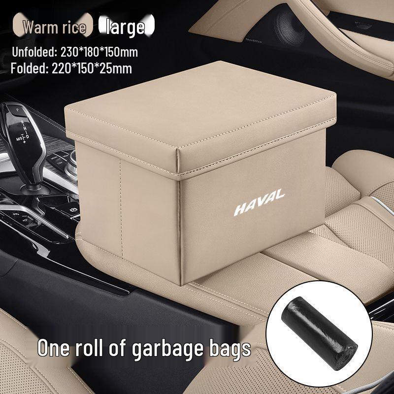 Organizador de Armazenamento e Lixeira Dobrável para Carro Haval - Serve para H6, Big Dog, M6, First Love, H5, H7, H8, H9, F7, H3
