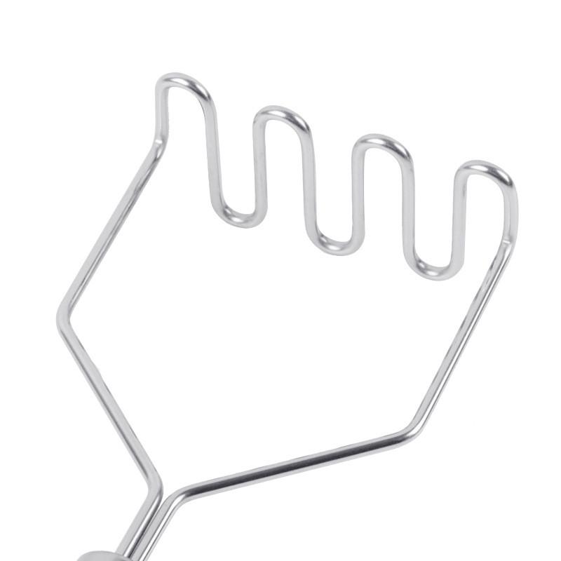 1Pcs Stainless Steel Wire Potato Mashers Multifunctional Kitchen Potato Masher Perfect for Making Mashed Potato Pumpkin Banana