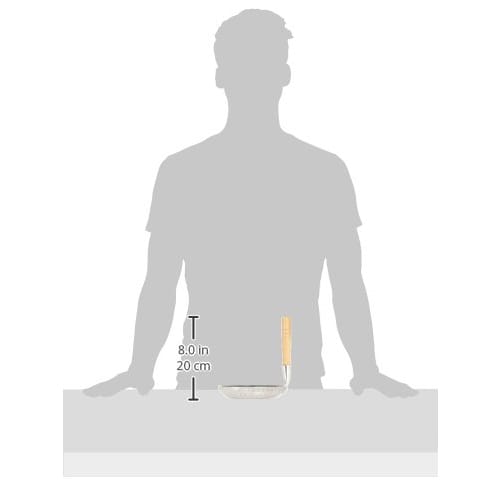Endo Shoji Commercial-Grade Oyako Nabe (Pot) with Select Handle, Aluminum Body and Natural Wood Handle, AOY24