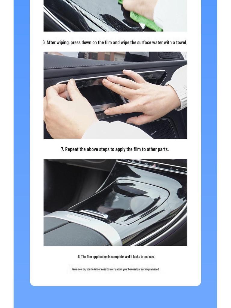 Interior Film, Console & Screen Protectors, Modification Accessories for 26 Geely Boyue Models