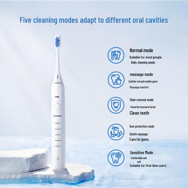 Panasonic Sonic Electric Toothbrush EW-DC02 CN Plug (adapter Included)