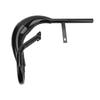 Fat Belly Exhaust Muffler Pipe Black Iron for 49cc 60cc 66cc 80cc 2‑Stroke Engine Motor Motorized Bicycles Bike
