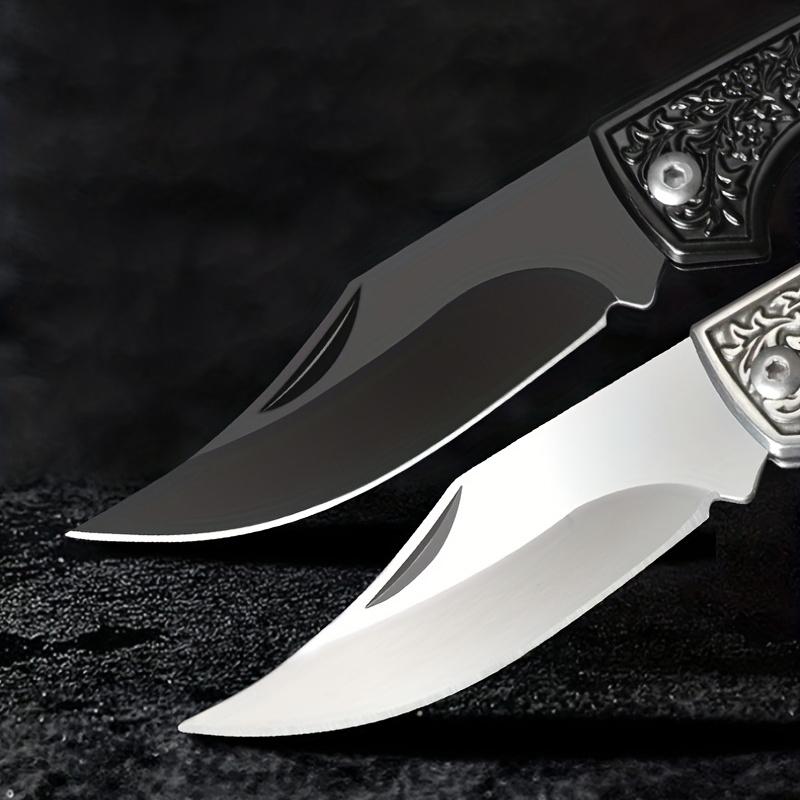 WXCOO All Steel Folding Knife Multifunctional Kitchen Cutter for Cooking Household Fruit Paring and Pocket Knives