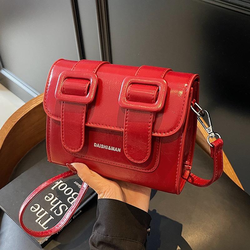 Spring and Summer New Fashion Cambridge Bag Women's Casual Texture Messenger Bag Beautiful Trendy Simple Shoulder Bag