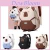 Adorable Capybara School Backpack For Kids With Breathable Oxford Fabric And Cushioned Straps