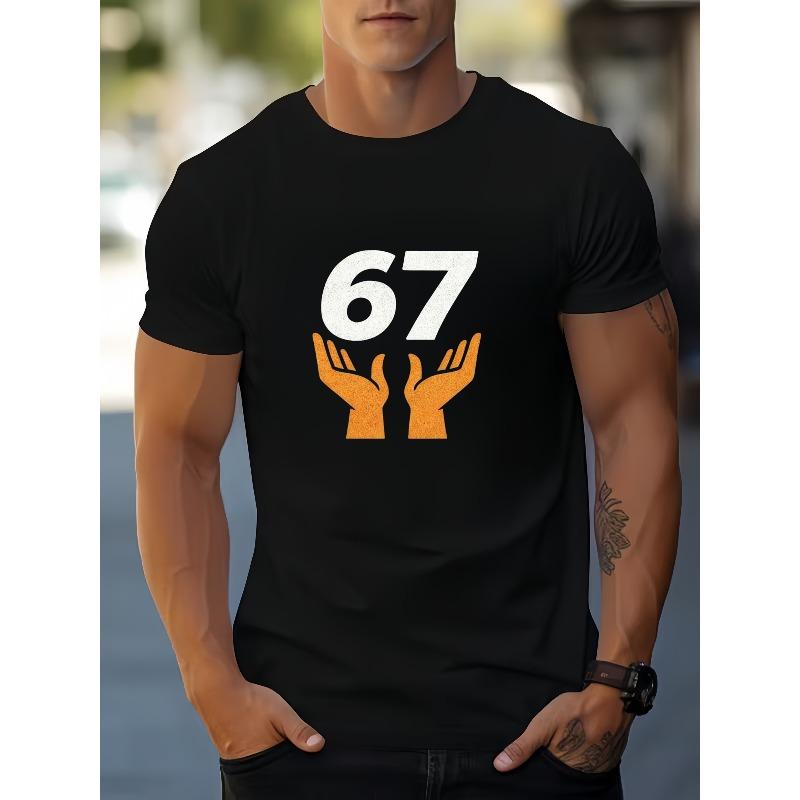 

European sizes Men s Casual Sporty Fashion Short Sleeve T-Shirt, Stretchy and Comfortable, Regular Fit Round Neck, Men s Printed Fashion Short Sleeve 4XL чорний