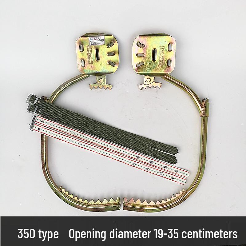 Baumkletter-Fußspitzen - Langlebige Eisen-Schuhe & Haken für Stangen