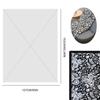 Color Your Own Blanket Washable Fuzzy Velvet Creative Art Project with Markers for Holiday Arts Crafts Activity Party