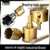 Brazed Marble & Glass Tile Drill Bit - Multi-Purpose Hole Expander for Stone & Vitrified Tiles