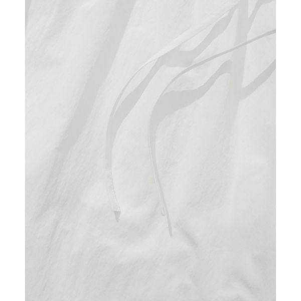 COVERNAT Loose Balloon Shape Solid Color Casual Skirt Women skirts White CO2402SR90WH