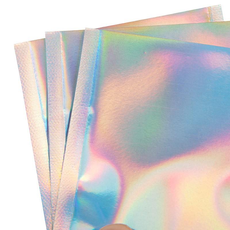 Borsa Gioielli Tartaruga Laser Argento Iridescente