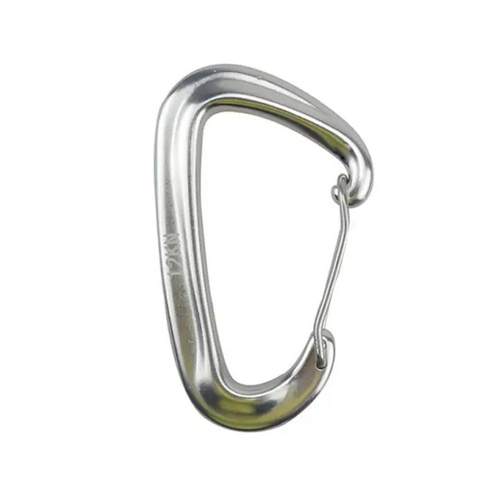 2 Stück Hochfeste D-Form Karabiner Schnalle Haken 12KN Sicherheitsverschluss Outdoor Abenteuer Ausrüstung Zubehör.