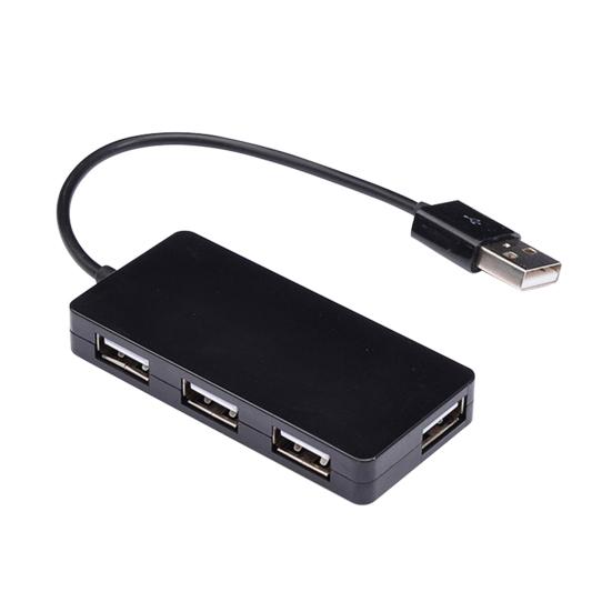 

USB-концентратор Портативный Прочный Plug and Play чёрный