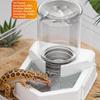 ABS Reptile Water Dish Automatic Creative Water Dish New Turtle Feeder Station  For Snakes