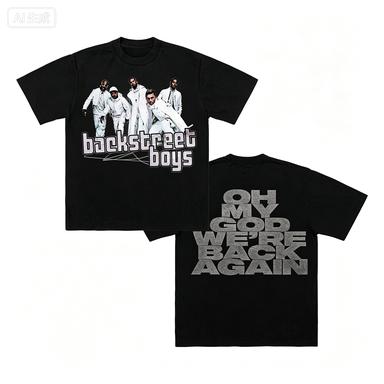 2026 Backstreet Boys Homecoming Gerunisexy Date Cotton TShirt Comfortable Breathable High Quality Ins Y2 Watch Fans Ins Y2k