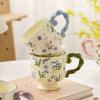 Creative ceramic cup mug large capacity girls high value cup souvenir birthday gift water cup coffee cup