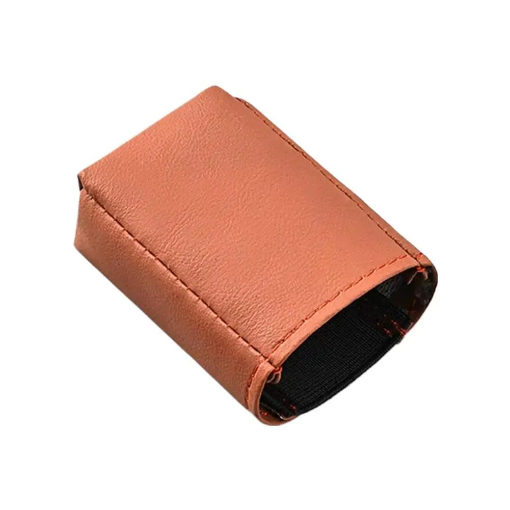 One Car Seat Belt Socket Protective Cover Decorative Leather Cover Protective Protective Leather Decorative Cover I5O3