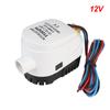 12V 24V Boat Bilge Pump Motor Seaplane Automatic Pumping Submersible Pumps 1100GPH with Fuse Water Pump Yacht Boat Accessories