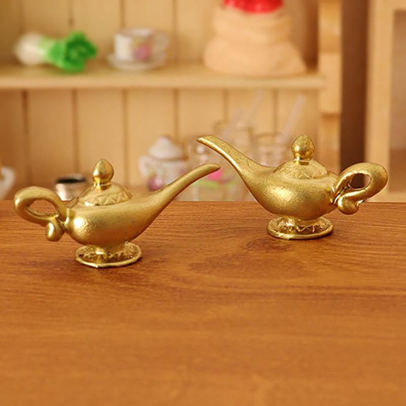 Doll House Simulation Mini Home Scene Small Teapot Model Accessories Model Ornaments