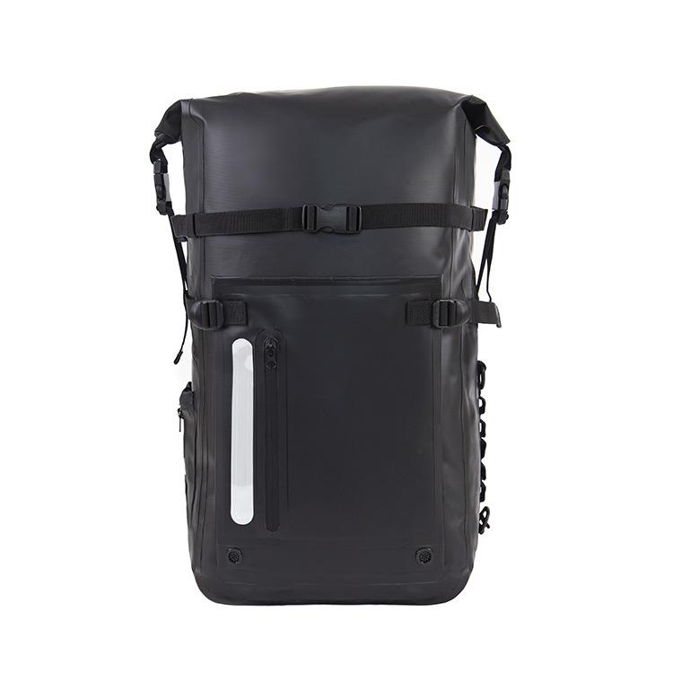 Waterproof PVC Outdoor Swimming & Rafting Backpack with Blank Logo 30L