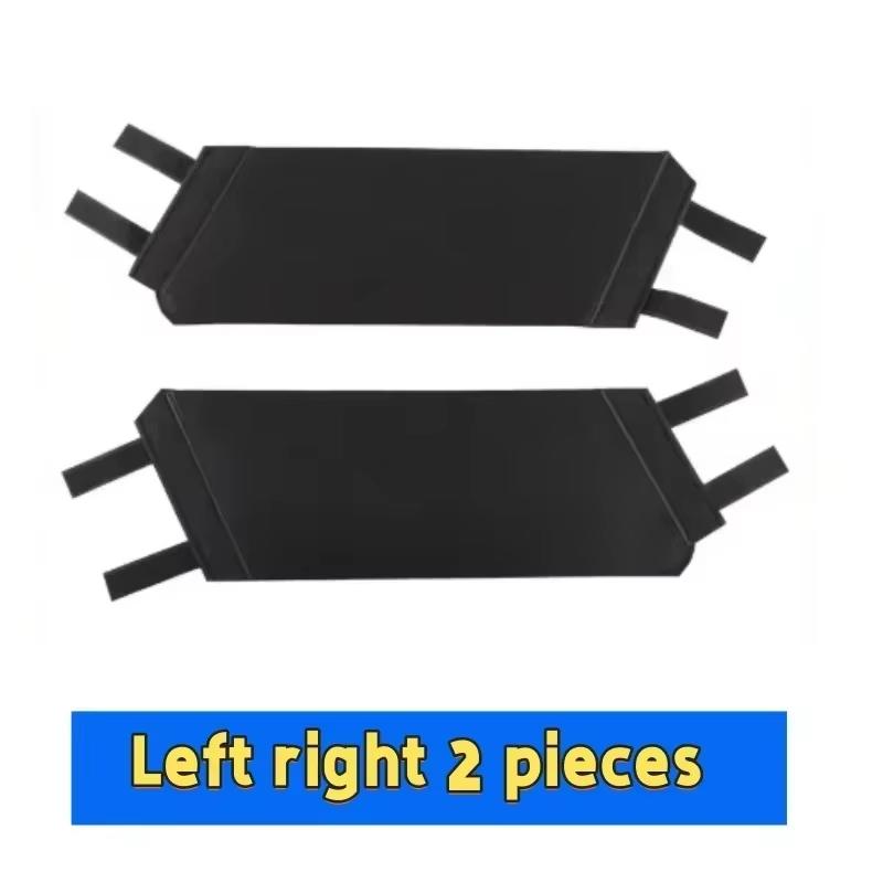 For MG ZS ZX ZS11 2018~2025 2024 Car Trunk Storage Partition Thicken Trunk Side Partition Multifunction Storage Box Auto Parts 2PCS Without logo