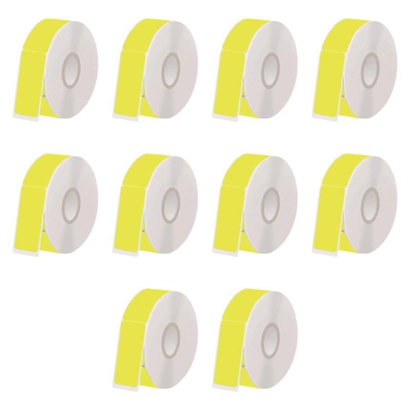 Thermal Printing Adhesive Labels Oil Proof Waterproof Cable Label For Charging Wire Electronics Cable Organization
