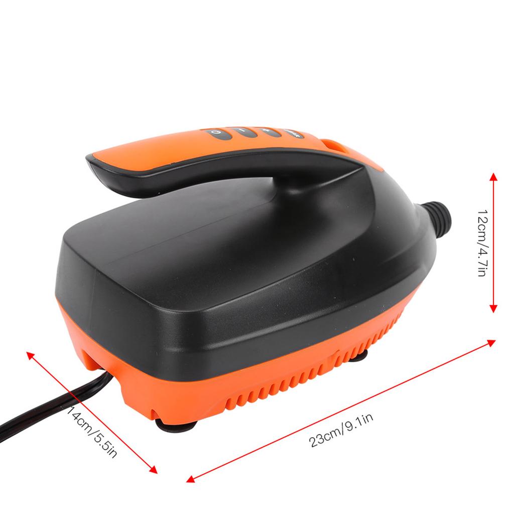 Air Pump Electric Inflatable Air Pump Rechargeable Pump High Pressure Portable 12V Digital Air Pump for SUP & Paddle Board Pump