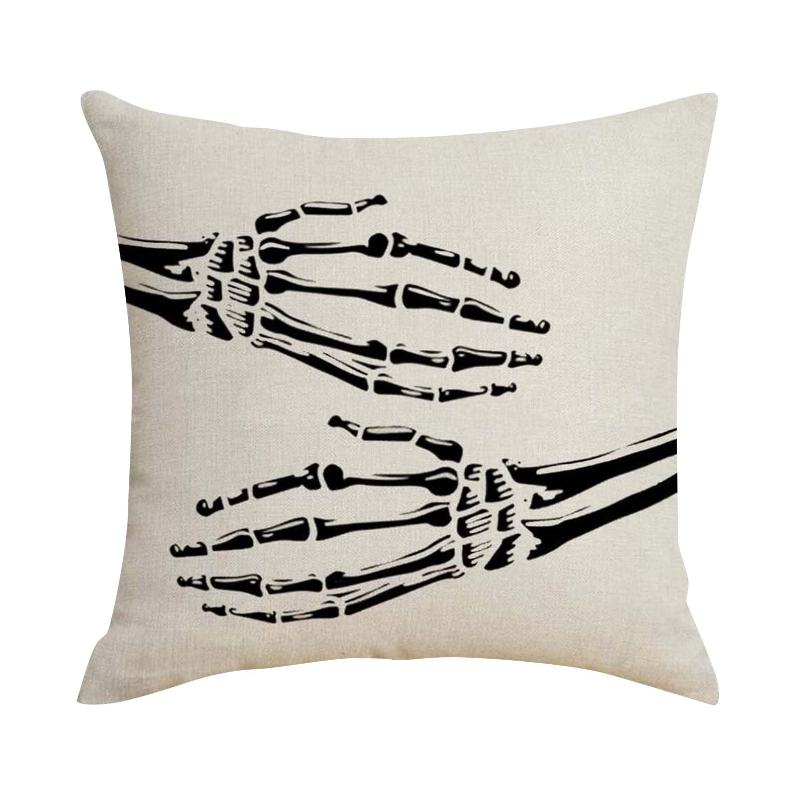 

Хэллоуин Принт Наволочка Квадратная Наволочка Диванная Наволочка Без Наполнителя Удобная Наволочка One Size