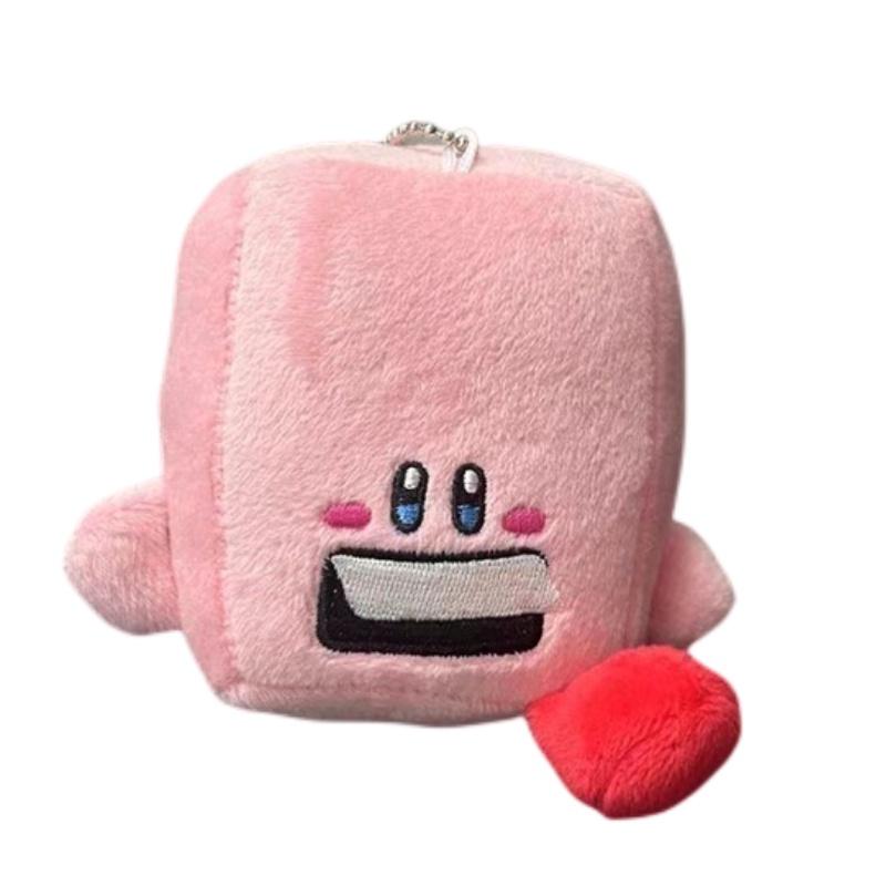 Милый плюшевый брелок Кирби Мягкий и пушистый Идеально для фанатов! Box